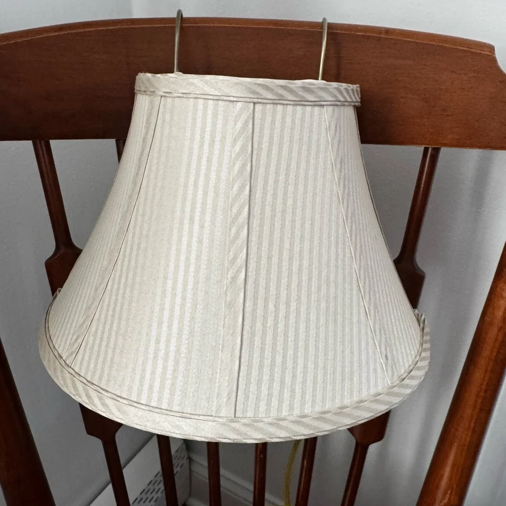Vintage Cream Headboard Over the Bed Electric Reading Light Lamp Cottage Core